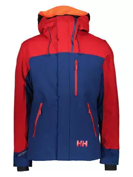 Лыжная куртка Helly Hansen Springbok, цвет rot/dunkelblau