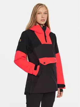 Лыжная куртка стандартного кроя Colourwear, черный