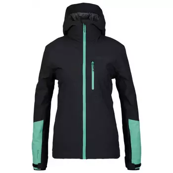 Лыжная куртка Stoic Women's MountainWool VallrunSt Ski, цвет Black/Wild Teal