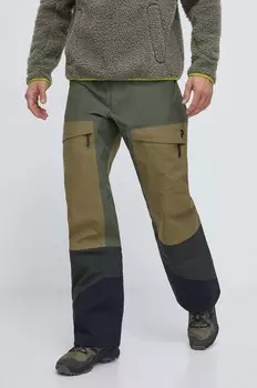 Лыжные брюки Gravity Gore-Tex Peak Performance, зеленый