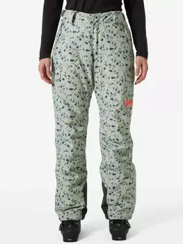 Лыжные брюки Helly Hansen W SWITCH CARGO INSULATED, серый