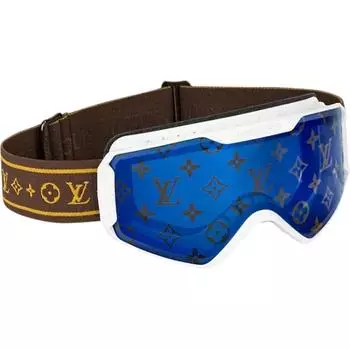 Лыжные очки Louis Vuitton, синий / белый