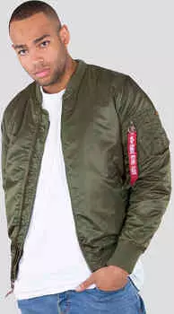 MA-1 VF 59 Длинная куртка Alpha Industries, темно-зеленый
