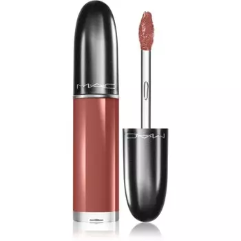 MAC Cosmetics Retro Matte Liquid Lipcolour матовая жидкая помада оттенка Topped with Brandy 5 мл Inna Marka