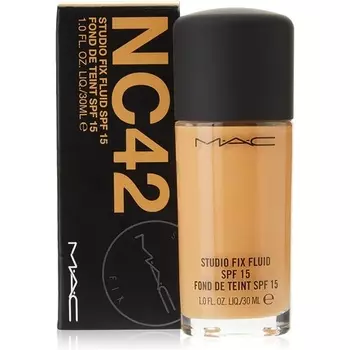 MAC Studio Fix Fluid SPF 15 Тональная основа NC42 30 мл