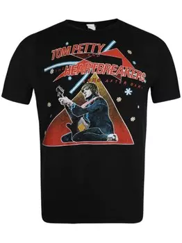 MadeWorn футболка из хлопка Тома Петти, черный