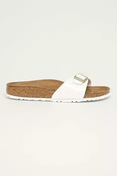 Мадридские шлепанцы Birkenstock, белый