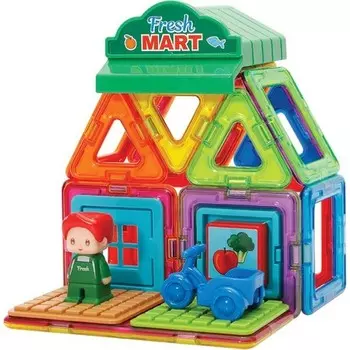 Магнитный конструктор Magformers Fresh Mart, 22 детали