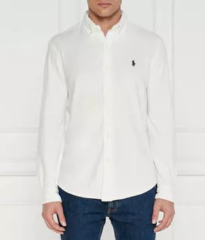 Махровая рубашка Regular fit Polo Ralph Lauren, белый