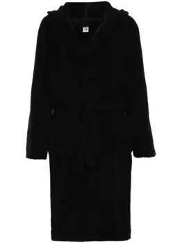 Махровый халат Moschino, черный
