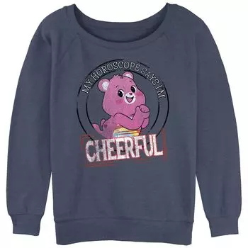 Махровый пуловер с напуском для юниоров Care Bears Cheery Horscope Licensed Character