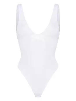 Maison Close боди La Femme Amazone, белый