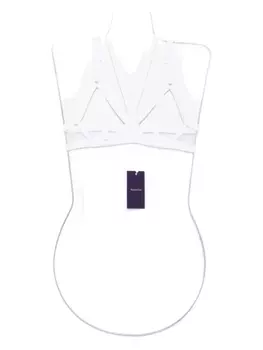 Maison Close Pure Tentation бюстгальтер с жгутами, белый