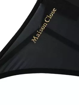 Maison Close стринги Double Sens, черный