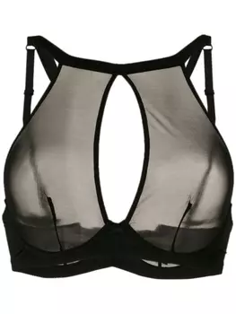 Maison Close топ 'Pure Tentation', черный