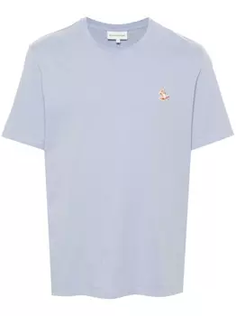 Maison Kitsun футболка Chillax Fox, синий