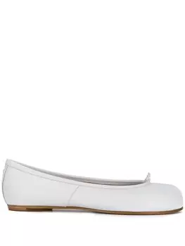 Maison Margiela балетки Tabi, белый