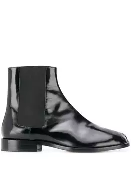 Maison Margiela ботинки челси Tabi, черный