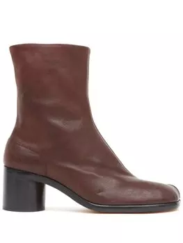 Maison Margiela ботинки Tabi, коричневый