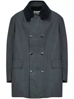 Maison Margiela двубортный пиджак, синий