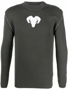 Maison Margiela джемпер Bull, зеленый