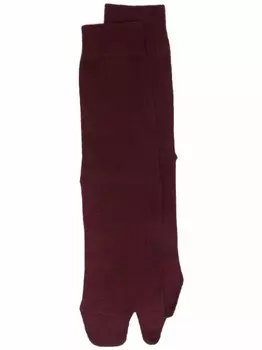 Maison Margiela гольфы Tabi, красный