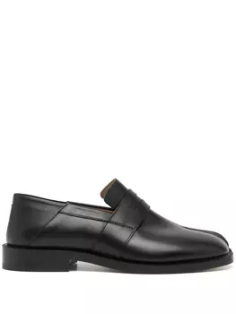 Maison Margiela лоферы Tabi, черный