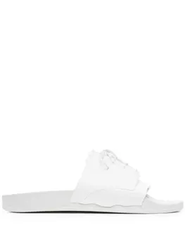 Maison Margiela шлепанцы со шнуровкой, белый