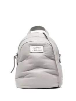 Maison Margiela стеганый рюкзак Glam Slam, серый