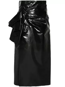 Maison Margiela юбка миди, черный