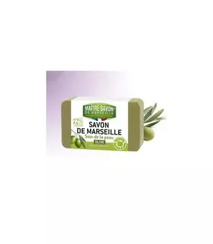 Maitre Savon de Marseille, Оригинальное марсельское мыло Ecocert с оливковым маслом, 200 г