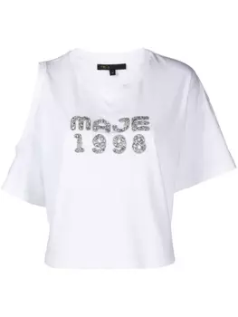 Maje футболка Maje 1998, белый