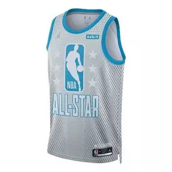 Майка Air Jordan x NBA 75th All Star Swingman Jersey 'Kevin Durant 7', серый