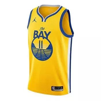 Майка Air Jordan x NBA Golden State Warrior 'Klay Thompson 11', желтый
