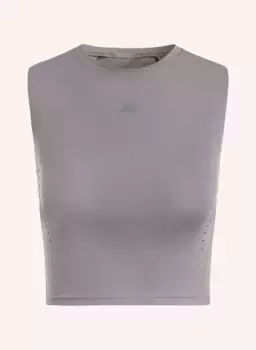 Майка элев Adidas, коричневый