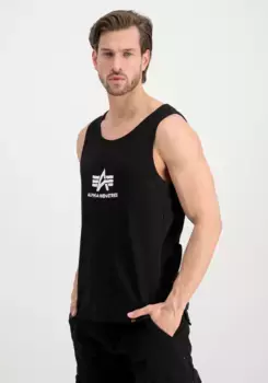 Майка Alpha Industries " Alpha Industries Men - Tanks Logo Tank", белый