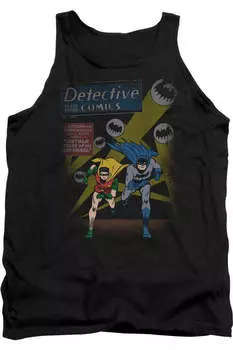 Майка Batman Dynamic Duo для взрослых Gildan, черный