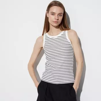 Майка-бюстгальтер Uniqlo, молочный