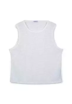 Майка CANOTTA Calliope, цвет Bianco Lana