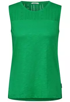 Майка CECIL Top, цвет grass green