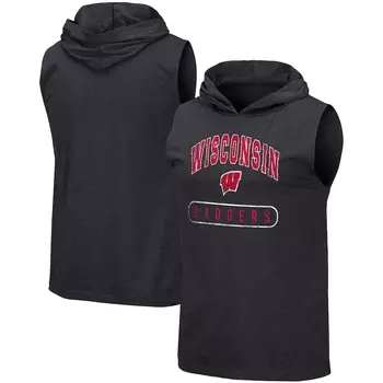 Майка Colosseum Wisconsin Badgers, черный