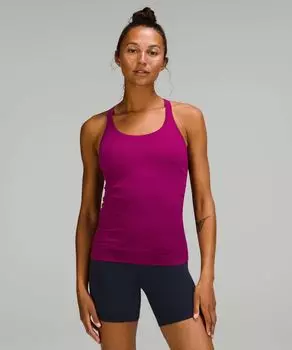 Майка Ebb to Street Lululemon, фиолетовый