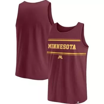 Майка Fanatics Branded Minnesota Golden Gophers, бордовый