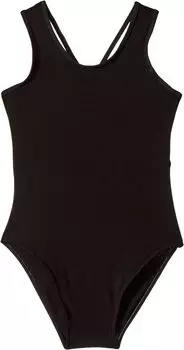 Майка Flo Active Sparkle Back Mesh Tank Leotard, черный