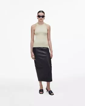 Майка Grunge Rib Tank Marc Jacobs, кремовый