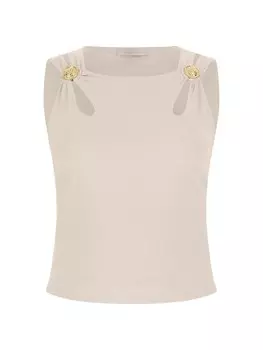 Майка GUESS Top, кремовый
