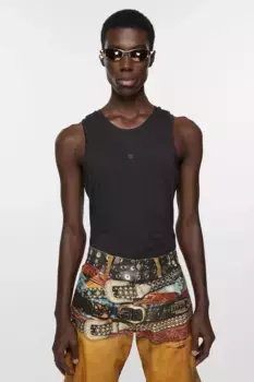 Майка из джерси Acne Studios, Black