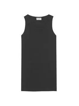 Майка из Джерси Saint Laurent, черный