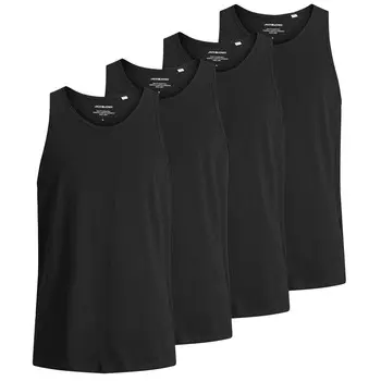 Майка Jack & Jones 4er Pack, черный