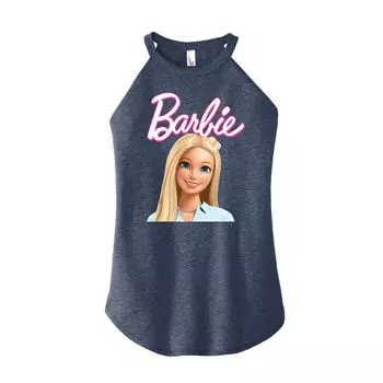 Майка Junior's Barbie Portrait с высоким воротником и графическим рисунком Licensed Character